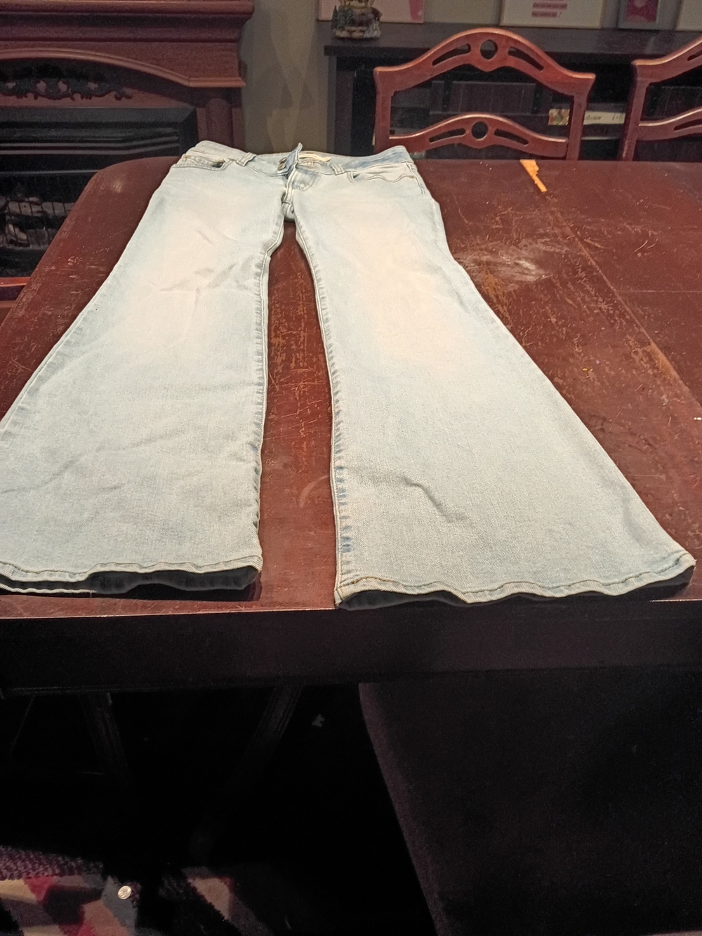 Levi's Light Blue Flare Jeans - Wide Leg